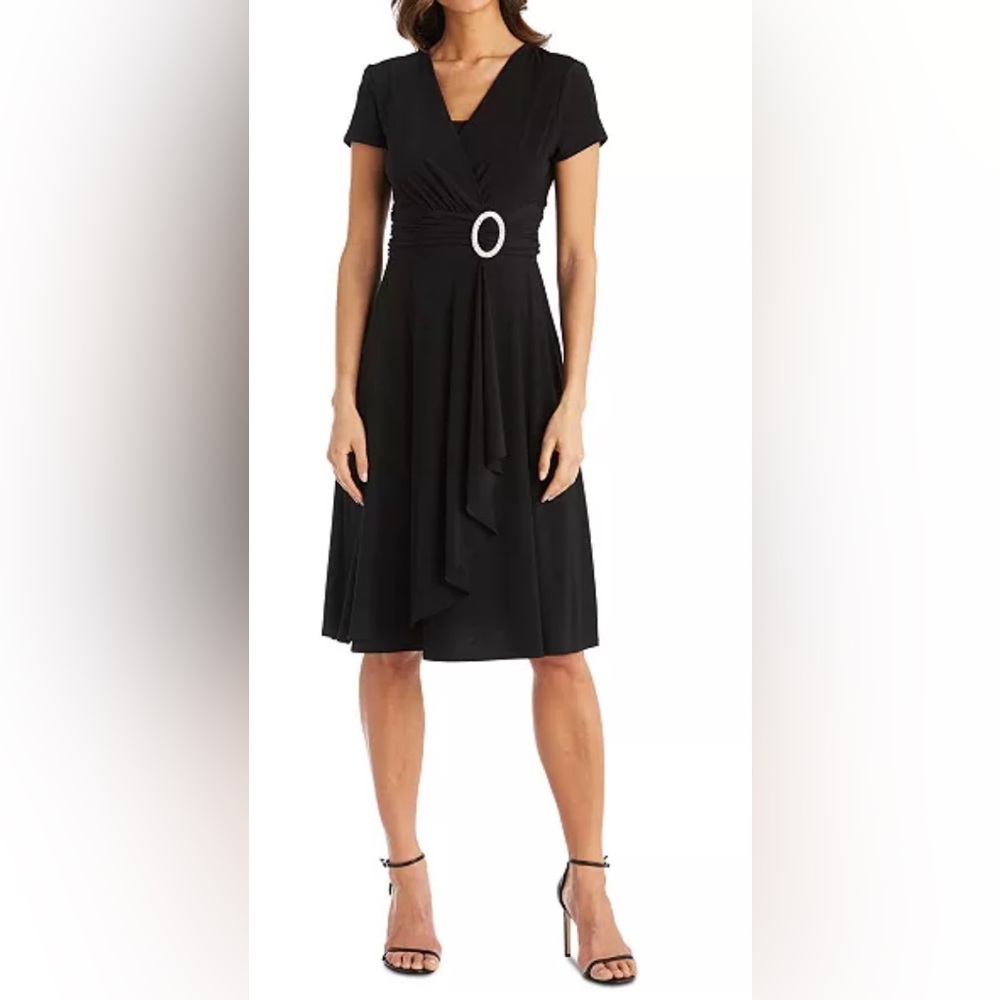 R&M Richard’s Elegant Black Dress